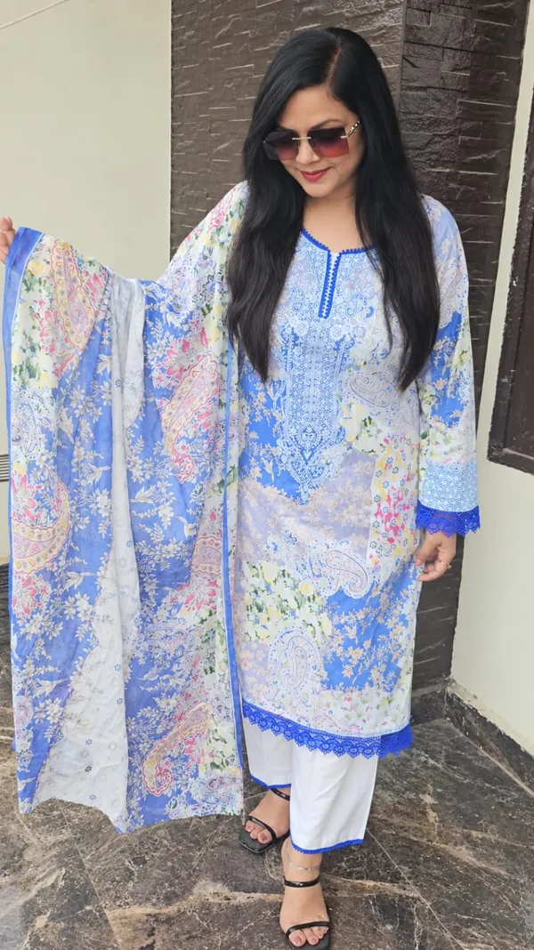 White_and_blue_Pakistani_suit_set