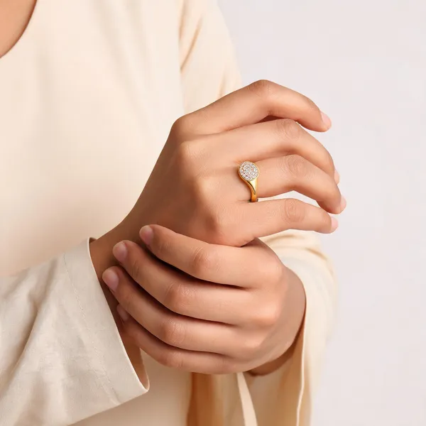 Gold_Brass_Pave_Diamond_Cluster_Signet_Ring_For_Women