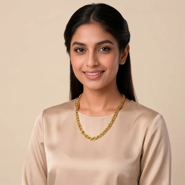 Gold_Plated_Brass_Designer_Chain_Necklace_For_Women