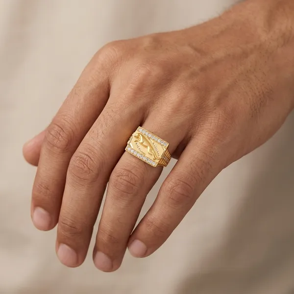 Gold_Brass_Peacock_Design_Adjustable_Statement_Ring_For_Men