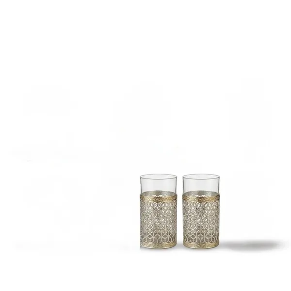 Silver_Glass_Metal_Decorative_Drinkware_Set