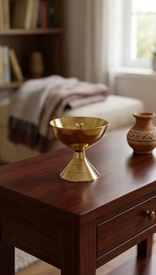 Gold_Brass_Traditional_Pooja_Diya_Stand
