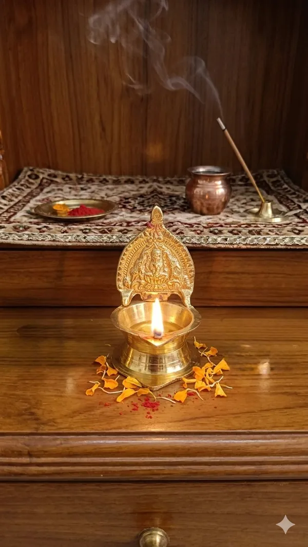 Gold_Brass_Pooja_Kamatchi_Peacock_Design_Diya