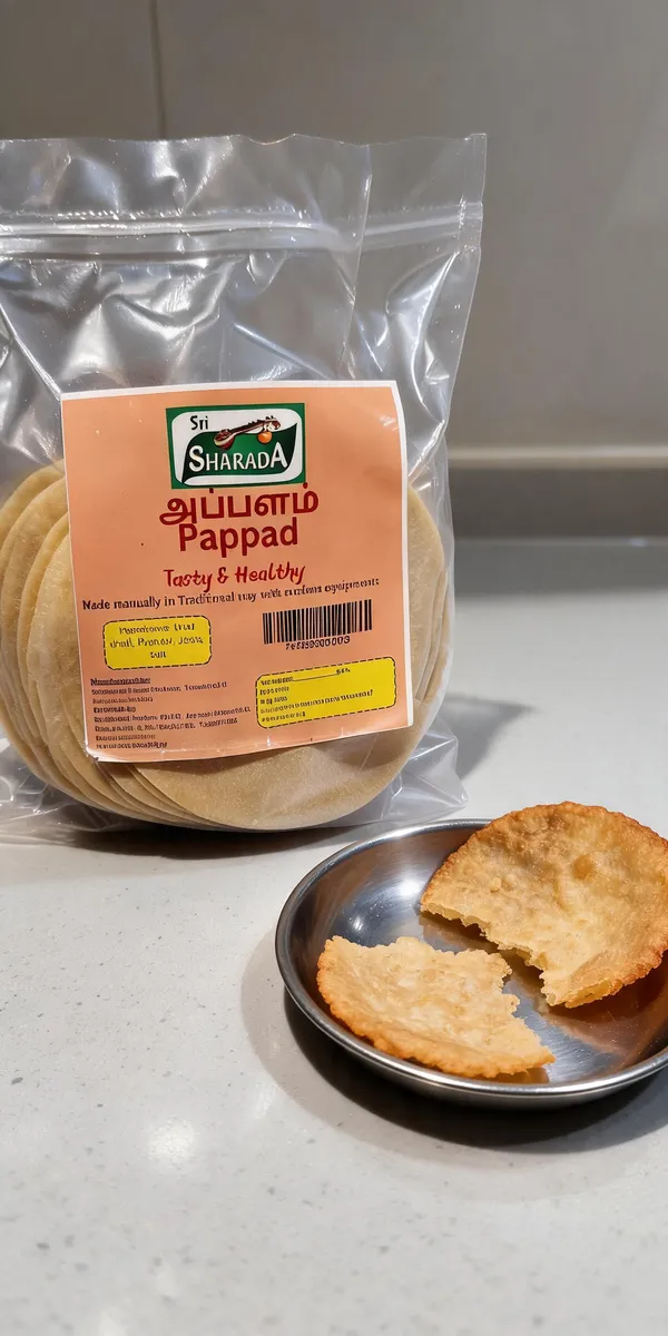 Sri_Sharada_Appalam_(3.5")_Pappad_Traditional_Urad_Dhal_-_Pack_of_8