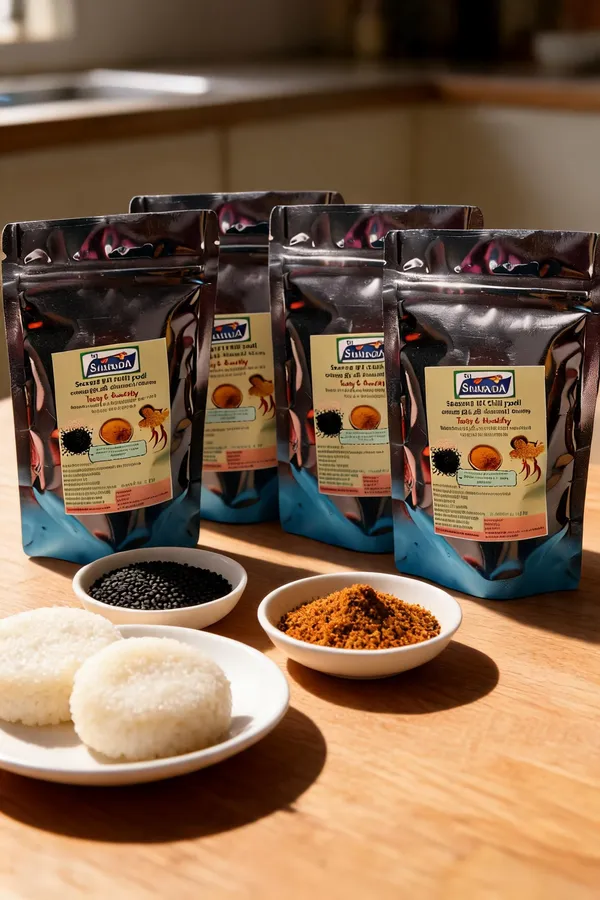 Sri_Sharada_Sesame_Idli_Chilli_Podi_Traditional_Spice_Mix_-_100_gms_-_Pack_of_4