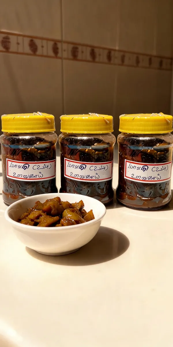 Sri_Sharada_Tender_Mango_Pickle_(Non-Spicy)_-_Pack_of_3