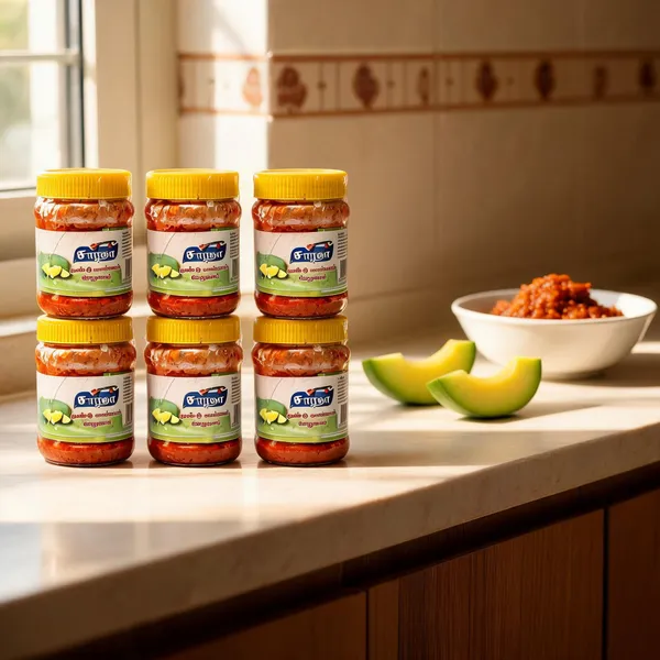 Sri_Sharada_Cut_Mango_Pickle_-_Tasty_&_Tangy_Indian_Pickle_-_Pack_of_6