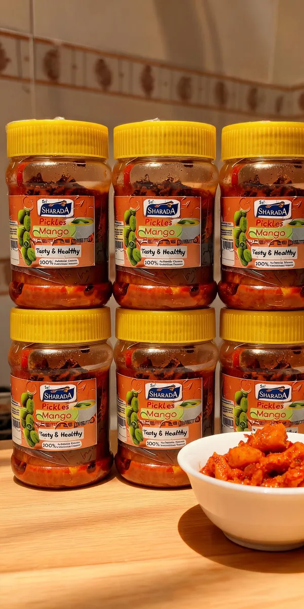 Sri_Sharada_Mango_Pickle_Tasty_&_Healthy_100%_Natural_-_Pack_of_6
