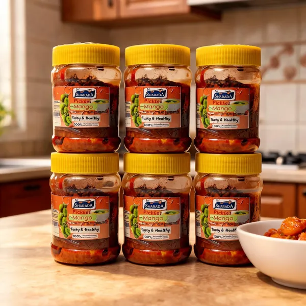 Sri_Sharada_Mango_Pickle_Tasty_&_Healthy_100%_Natural_-_Pack_of_6