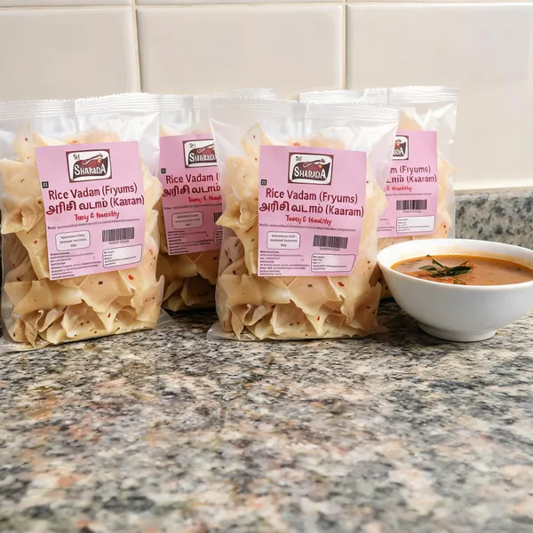 Sri_Sharada_Handmade_Rice_Vadam_100_gms_pack_-_Pack_of_5