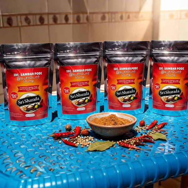Sri_Sharada_Idi_Sambar_Podi_Traditional_Spice_Mix_100gms_-_Pack_of_4