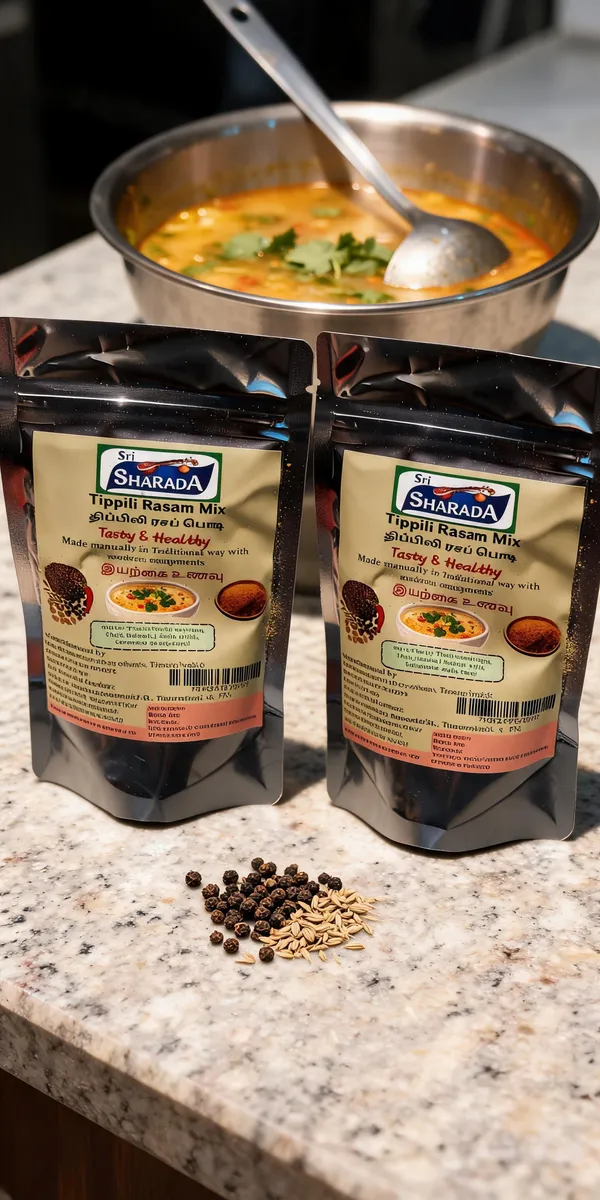 Sri_Sharada_Tippili_Rasam_Mix_Traditional_South_Indian_Spice_Blend_-_Pack_of_2