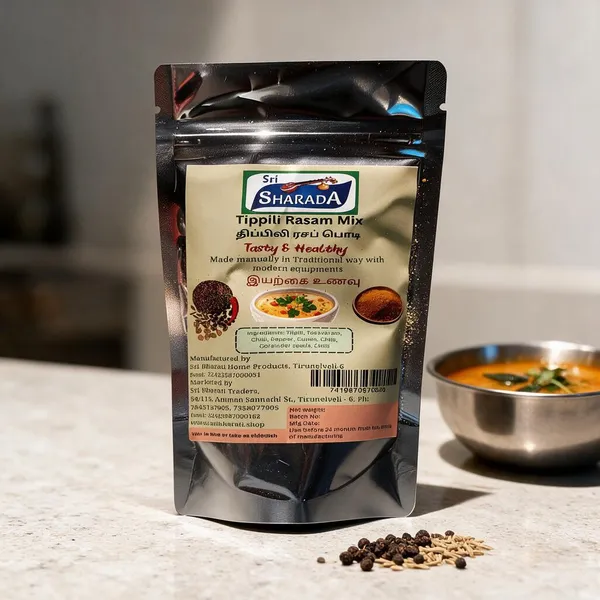 Sri_Sharada_Tippili_Rasam_Mix_Traditional_South_Indian_Spice_Blend_-_Pack_of_2