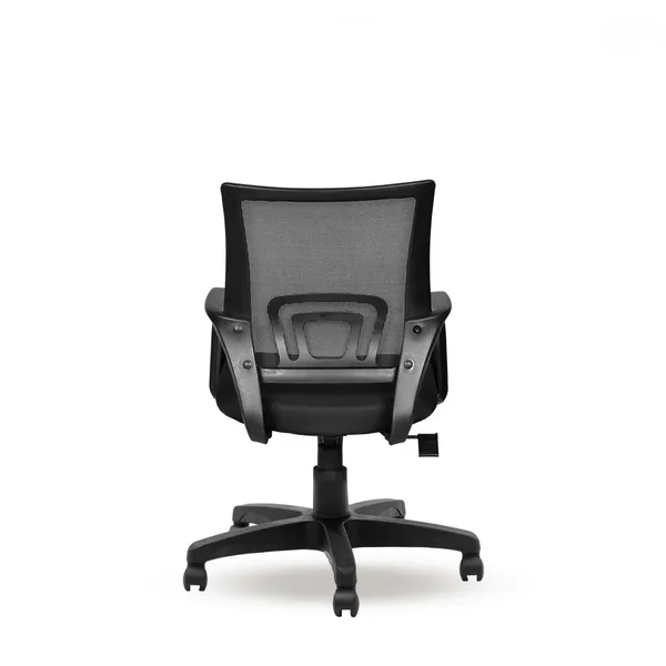 Black_Nylon_Frame_Mesh_Back_Fabric_Seat_Chrome_Base_Ergonomic_Office_Chair