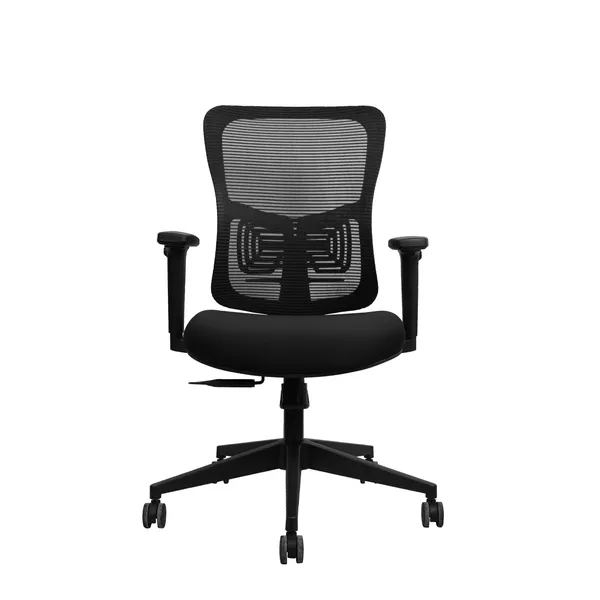 Black_Nylon_Frame_Mesh_Back_Fabric_Seat_Chrome_Base_High-Back_Ergonomic_Chair