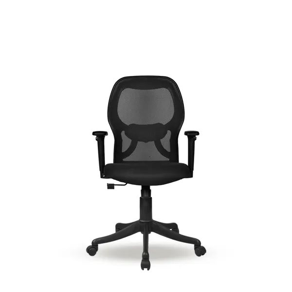 Black_Nylon_Frame_Mesh_Back_Fabric_Seat_Chrome_Base_Ergonomic_Office_Chair