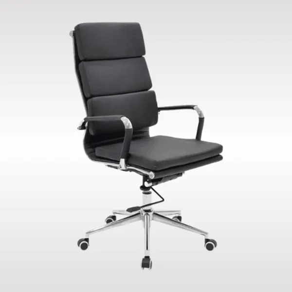 Black_Pu_Leather_Metal_Frame_High_Density_Foam_Executive_Office_Chair