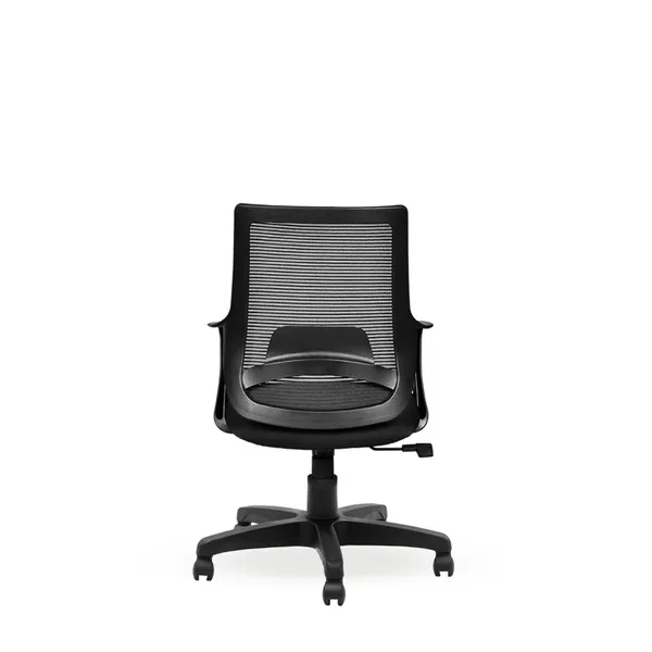 Black_Nylon_Frame_Mesh_Back_Fabric_Seat_Chrome_Base_Ergonomic_Office_Chair