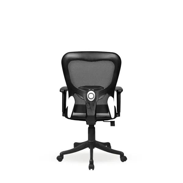 Black_Nylon_Frame_Mesh_Back_Fabric_Seat_Chrome_Base_High-Back_Ergonomic_Chair