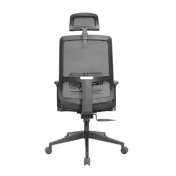 Black_Nylon_Frame_Mesh_Back_Fabric_Seat_Chrome_Base_Adjustable_Office_Chair