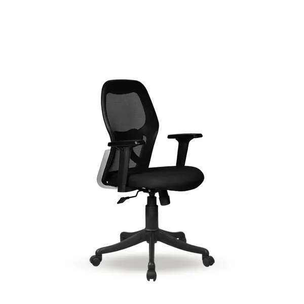 Black_Nylon_Frame_Mesh_Back_Fabric_Seat_Chrome_Base_Ergonomic_Office_Chair