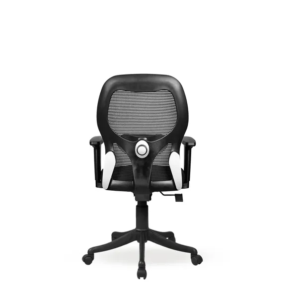 Black_Nylon_Frame_Mesh_Back_Fabric_Seat_Chrome_Base_Ergonomic_Office_Chair