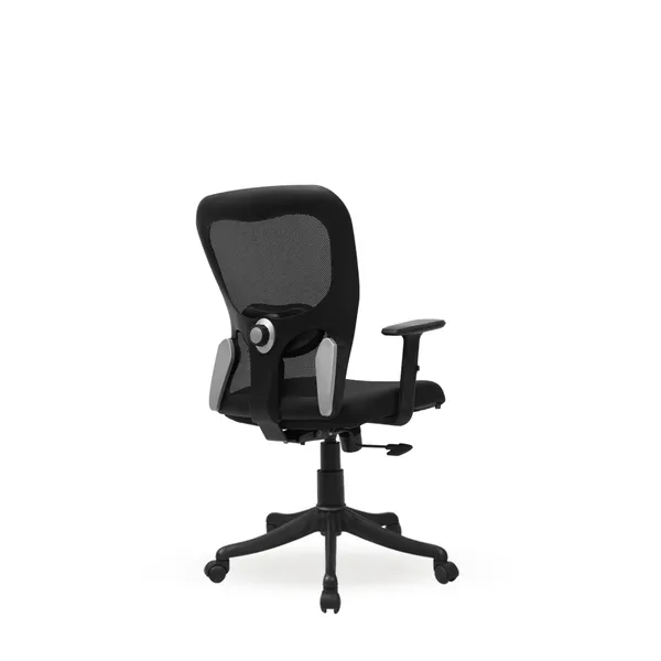 Black_Nylon_Frame_Mesh_Back_Fabric_Seat_Chrome_Base_High-Back_Ergonomic_Chair