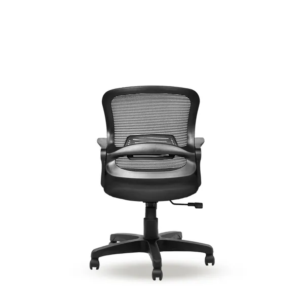 Black_Nylon_Frame_Mesh_Back_Fabric_Seat_Chrome_Base_Ergonomic_Office_Chair