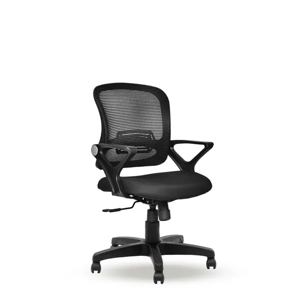 Black_Nylon_Frame_Mesh_Back_Fabric_Seat_Chrome_Base_Ergonomic_Office_Chair