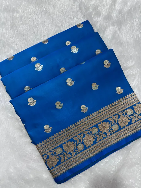 Premium_Royal_Blue_Banarasi_Silk_Saree_With_Rich_Gold_Silver_Double_Zari_Weaving