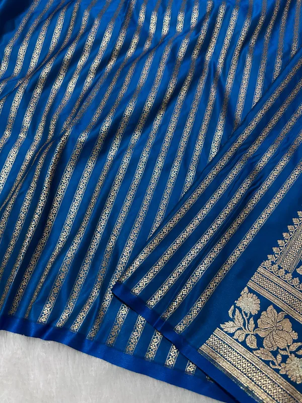 Premium_Royal_Blue_Banarasi_Silk_Saree_With_Rich_Gold_Silver_Double_Zari_Weaving