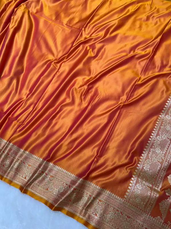 Luxury_Rust_Orange_Plain_Silk_Saree_With_Rich_Banarasi_Border