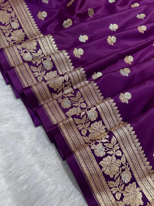 Premium_Royal_Purple_Banarasi_Silk_Saree_With_Elegant_Double_Zari_Buti_Border_Nbsp