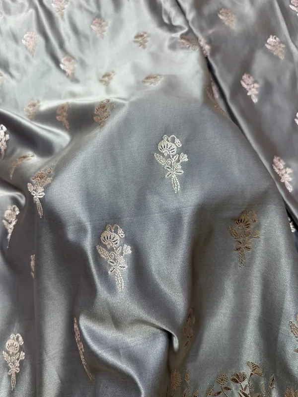 Moonstone_Grey_Banarasi_Saree