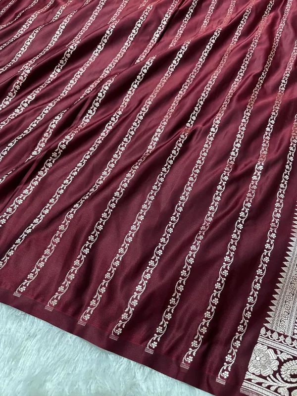 Royal_Wine_Maroon_Colour_Banarasi_Saree