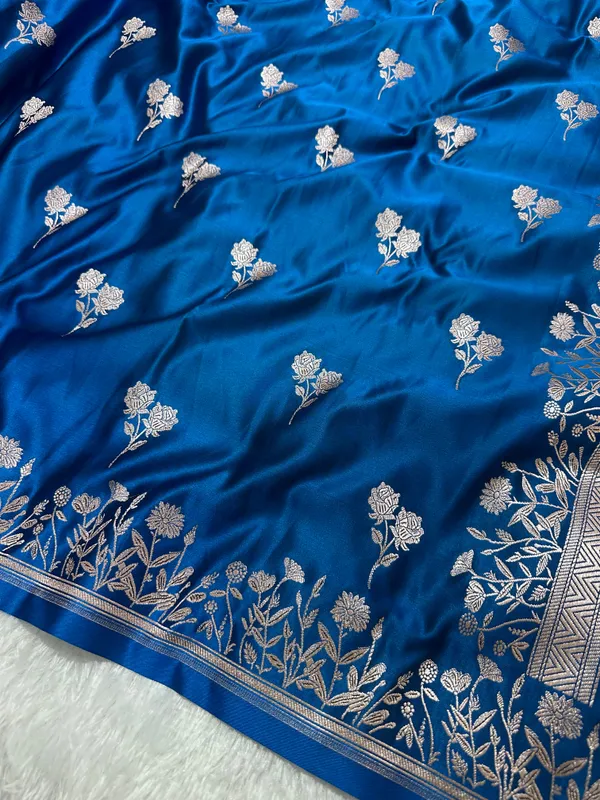 Royal_Sapphire_Blue_Banarasi_Silk_Saree