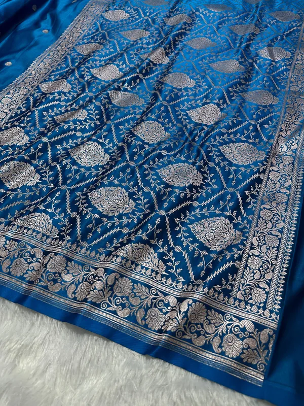 Royal_Aqua_Blue_Banarasi_Silk_Saree
