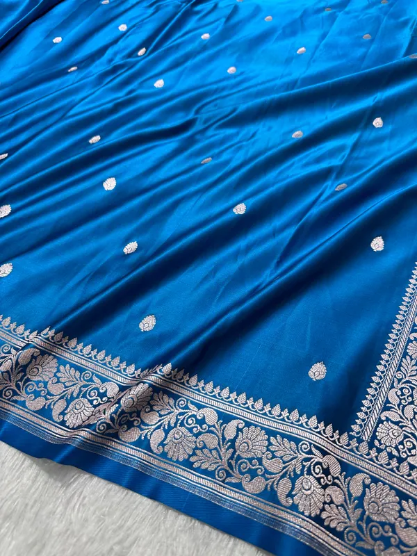 Royal_Aqua_Blue_Banarasi_Silk_Saree