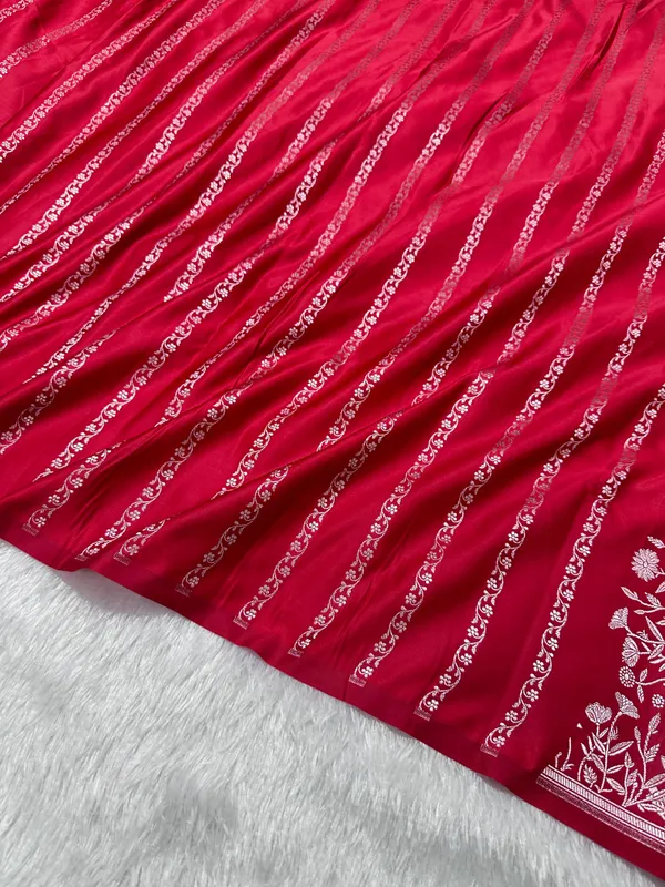 Royal_Cherry_Red_Banarasi_Silk_Saree