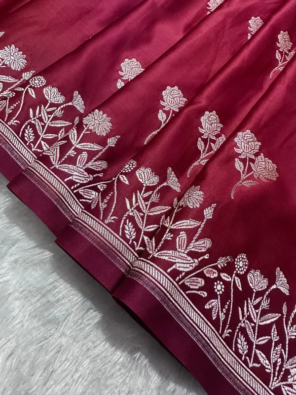 Royal_Berry_Pink_Banarasi_Silk_Saree