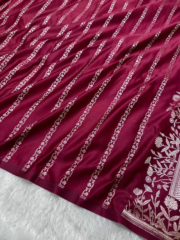 Royal_Berry_Pink_Banarasi_Silk_Saree