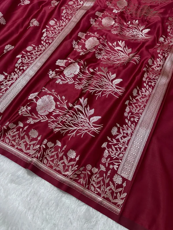 Royal_Berry_Pink_Banarasi_Silk_Saree