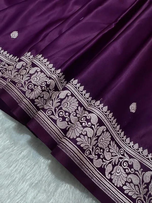 Royal_Purple_Shade_Banarasi_Silk_Saree