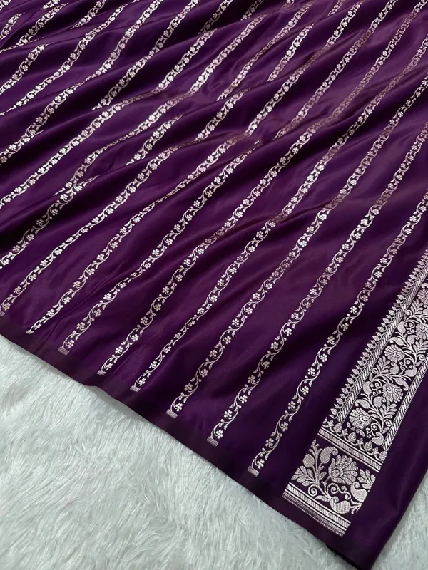 Royal_Purple_Shade_Banarasi_Silk_Saree