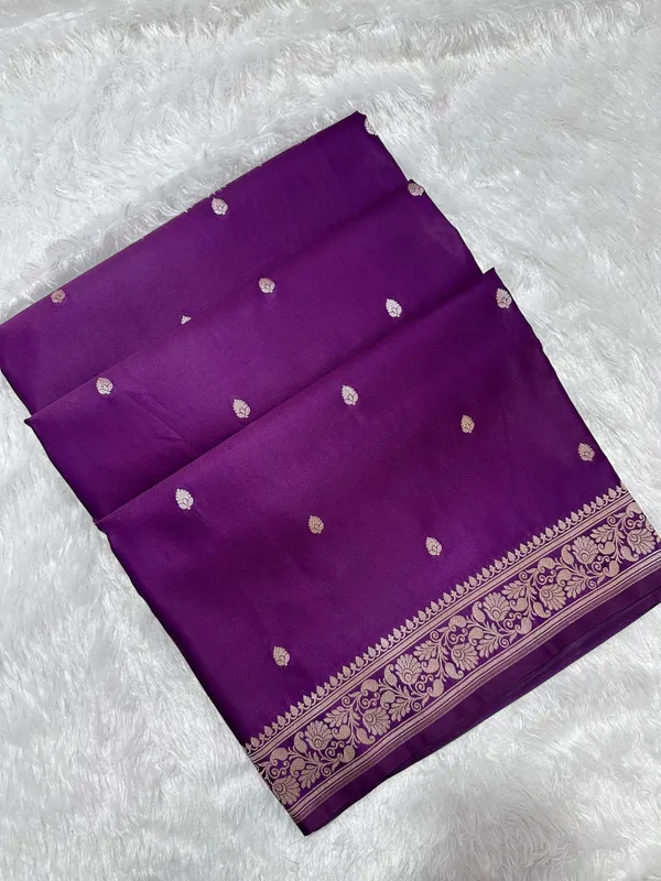 Royal_Purple_Shade_Banarasi_Silk_Saree
