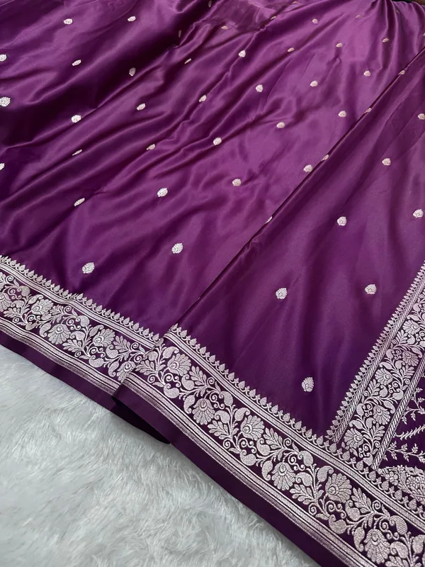 Royal_Purple_Shade_Banarasi_Silk_Saree