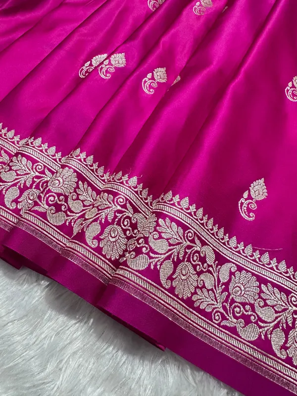 Royal_Magenta_Or_Rani_Pink_Banarasi_Silk_Saree