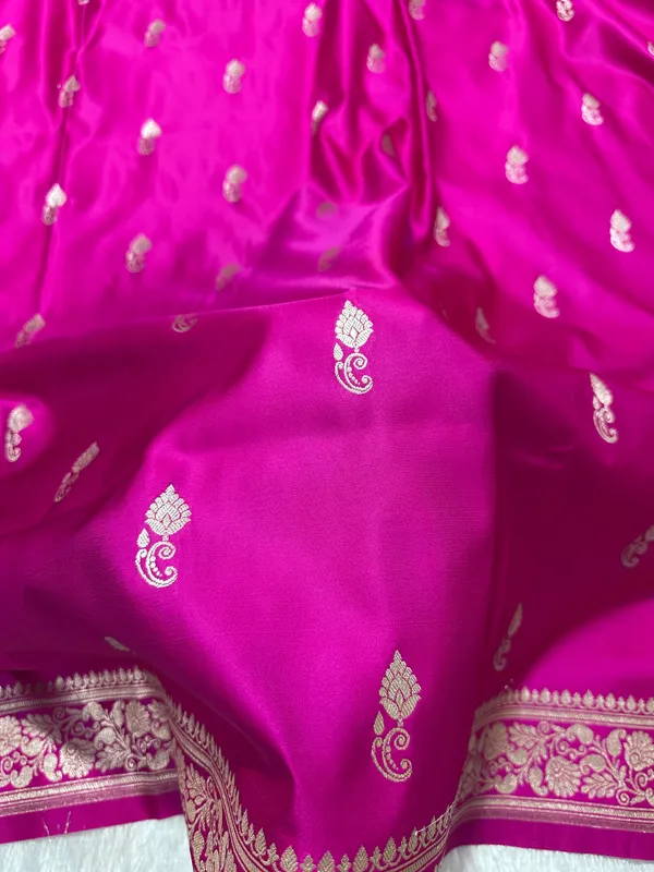 Royal_Magenta_Or_Rani_Pink_Banarasi_Silk_Saree