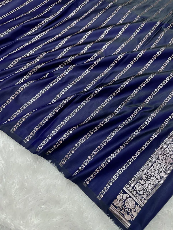 Royal_Navy_Blue_Banarasi_Silk_Saree