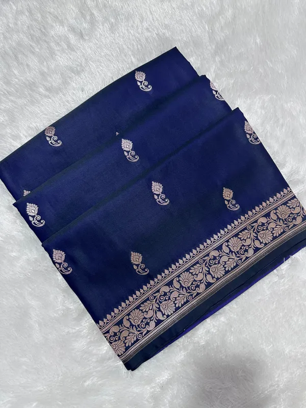 Royal_Navy_Blue_Banarasi_Silk_Saree
